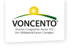 Green and yellow, Voncento logo