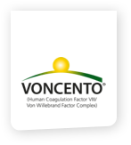 Green and yellow, Voncento logo